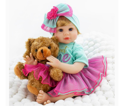 Imagen 1 de 9 de Bebé Bebe Reborn Baby Reborn Realista Muñeca Niñas