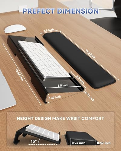 Soporte Para Teclado De Computadora Elevador De Teclado Para