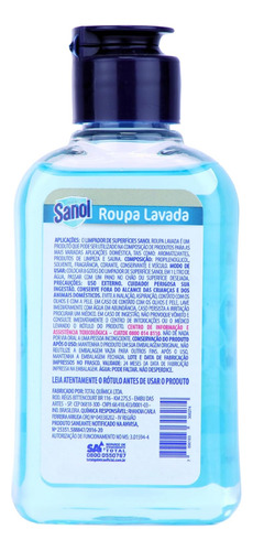 Limpador Perfumado Multiuso Concentrado 120 Ml Sanol
