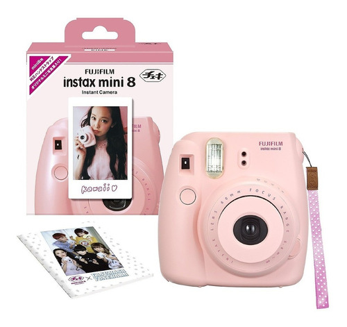 Cámara Instantánea Fujifilm Instax Mini8 Rosa Original Nueva