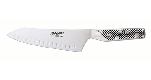 Global 7 pulgada Cuchillo De Chef Hollow Terreno