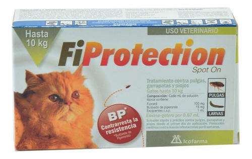 Fiproteccion Gatos 0 -19 Kg