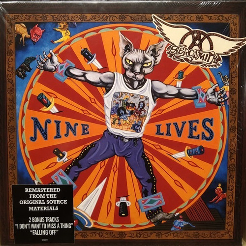Vinilo Aerosmith  Nine Lives 2lp Importado Nuevo