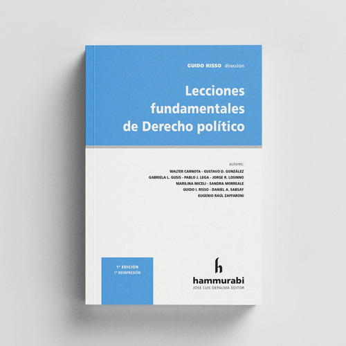 Lecciones Fundamentales De Derecho Político - Guido Risso