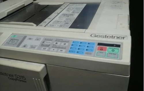 Copiadora Duplicadora Copy Printer Marca Gestetner Mod.5315