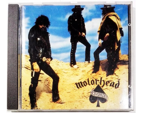 Motorhead Ace Of Spades Cd Made In France 1 E 1991