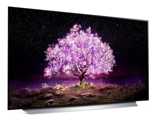 Imagem 2 de 4 de Smart Tv LG Oled 4k 55 120hz G-sync Oled55c1 Prata Bivolt