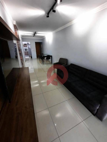 Imagem 17 de 28 de Apartamento Com 3 Dormitórios À Venda, 107 M² Por R$ 550.000 - Vila Guilhermina - Praia Grande/sp - Ap3385