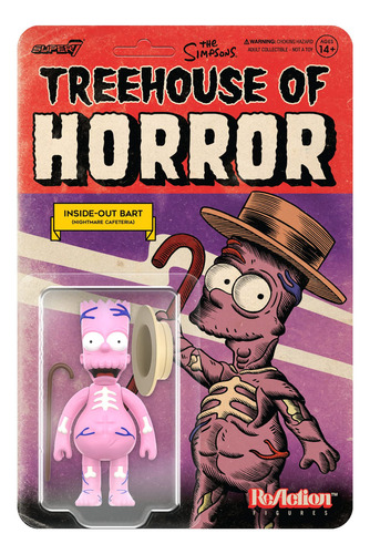Figura De Acción Super7 The Simpsons Treehouse Of Horror Bar