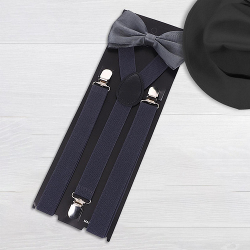 Tirantes Para Hombre Con Pajarita Tirantes Ajustables