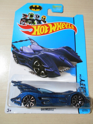 Auto Hot Wheels Batman Batmobile Batimóvil Azul 2013