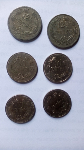 Se Venden Monedas Lochas De 10 Y 12 Céntimos Y Medio