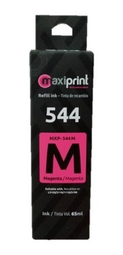 Tinta Epson Serie 544m Maxiprint Ecotank L1110 L3110 L519