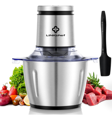 Procesador De Alimentos Linkchef, 2 Litros, 600 W, 8 Tazas C
