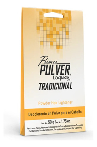 Decolorante En Polvo Primer Pulver Loquay Anti Amarillos 50g