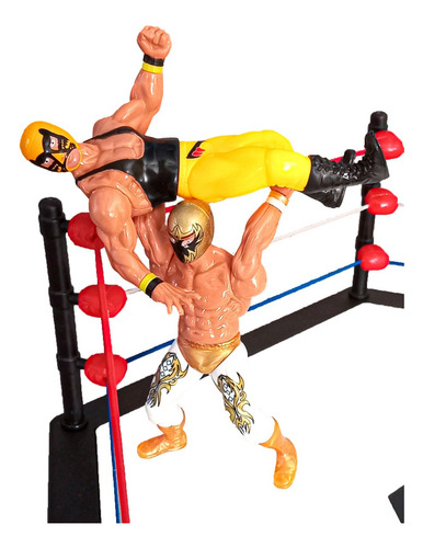 Figura De Accion Lucha Libre Mexicana M. Dorada Vs Panterita