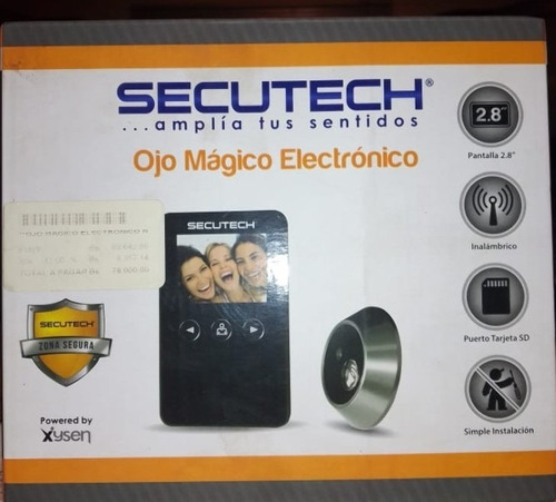 Ojo Magico Electronico Inalambrico Secutech  Nuevo En Caja