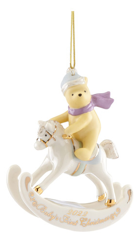 Lenox   Winnie The Pooh Primer Ornamento, Navidad Pequeño