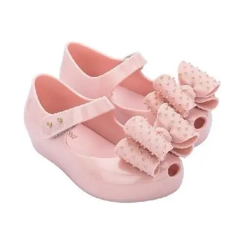 Zapatos Ins Mini Melissa Big Bow Jelly Para Niña