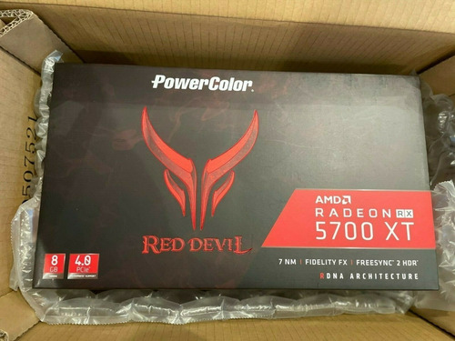 Imagen 3 de 4 de Powercolor Red Devil Radeon Rx 5700 Xt 8gb Gddr Scheda Video