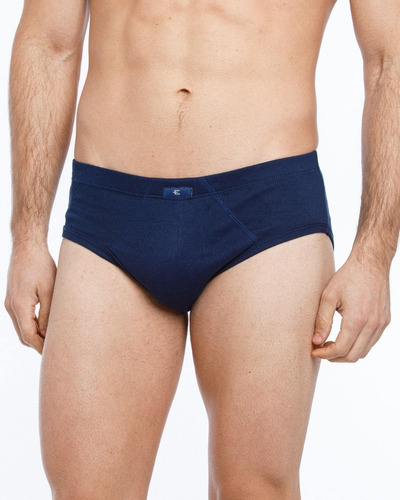 Imagen 8 de 10 de Slip Eyelit Pack X3 Algodon Hombre Con Toalla Art 3311