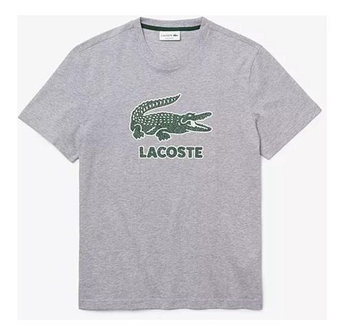 Polera Lacoste Color Gris De Algodón // 100% Original