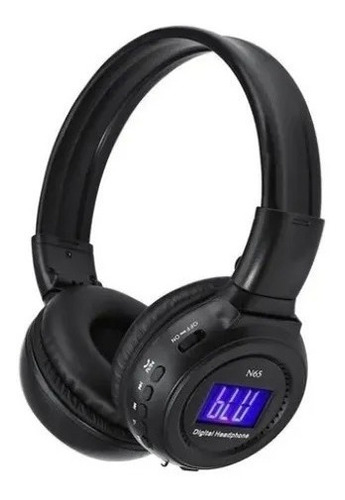 Audífonos Diadema Bluetooth Pantalla Micro Sd Radio Flexible