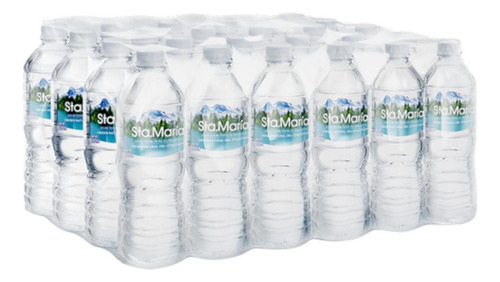 Pack De 24 Agua Santa María 400 Ml