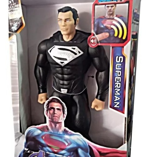 Figuras Muñeco Articulada Sonido Batman Superman Flash