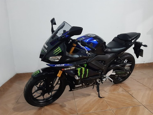 Imagem 3 de 10 de Yamaha Yzf R3 321 Abs Monster Preta 2021