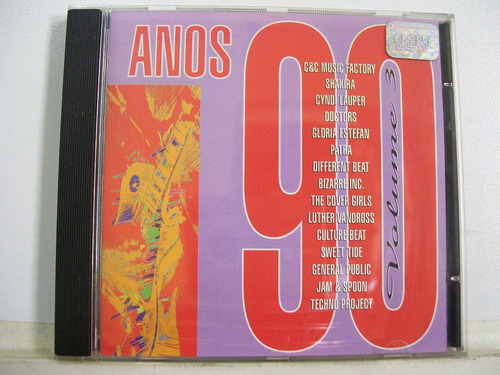 Anos 90, Volume 3, Cd Original