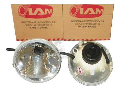 Imagem 2 de 5 de Farol L200 Sport Outdoor C/lente Policarbonato - Iam - Par
