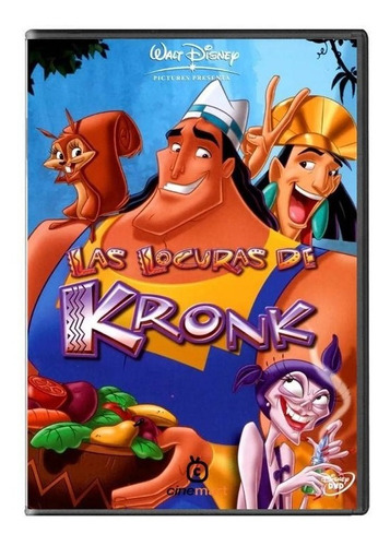 Las Locuras De Kronk Pelicula Dvd