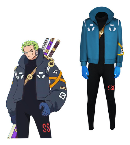 Anime One Piece Egghead Island Chapter, Cos, Luffy, Zolon,