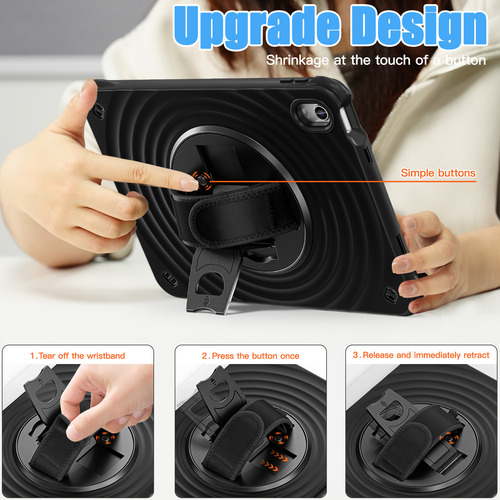Funda Protectora Todo Incluido A Prueba De Caídas Para iPad