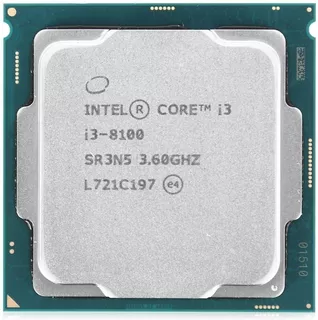 Processador Gamer Intel Core I3-8100 3.6ghz + Pasta Termica