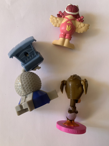 3 Juguetes Colección Mcdonald's Disney Y Chiken Little (Usado)