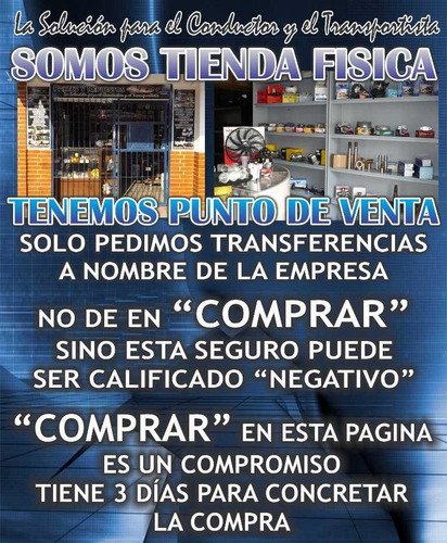 Tapa Trasera Alternador Kodiak, Mack