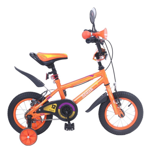 Bicicleta Niños Stich Rodado 12 - Sport Kids - Calidad Prem 