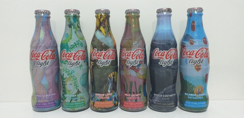 Coca Cola Light 6 Bot Llenas Colección Pintores- Envíos(102)