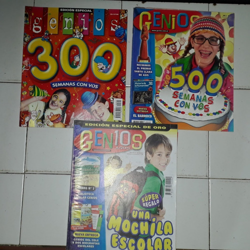 Revista Genios Especiales (Usado)
