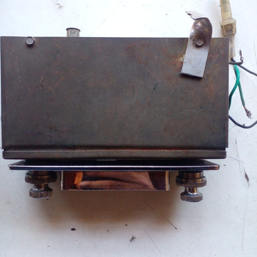 Radio Antigua Auto Cromada 12v Funcionando (Usado)