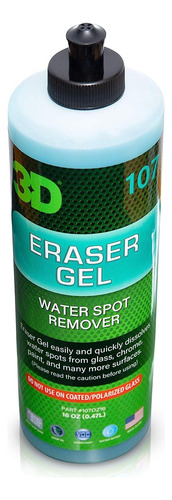 Removedor De Manchas De Agua Dura De Gel Eraser, 16 Oz, Remo