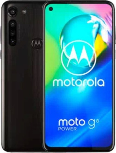 Moto G8 Power 64gb Color Negro 4gb Ram Con Cargador Original (Reacondicionado)