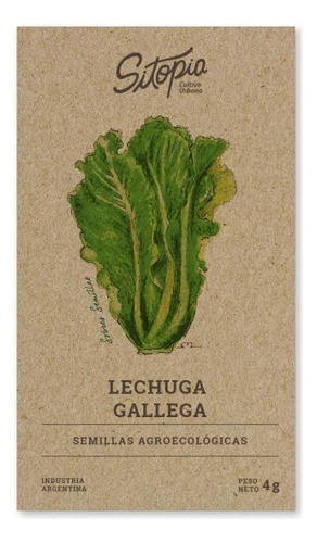Semillas De Lechuga Gallega Sitopia