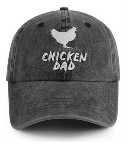 Sombrero Pollo Hombres, Papá, Papá, Gorra Béisbol Ajustable