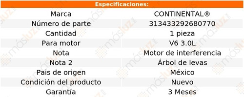 Banda Tiempo Mighty Max Mitsubishi V6 3.0l 90/94 Continental