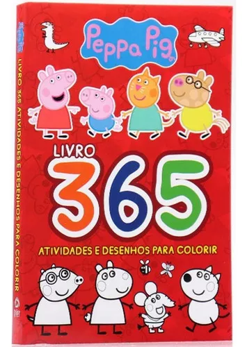 365 Peppa Pig: Desenhos E Atividades, De On Line A. Série 1, Vol. 1. On  Line Editora, Capa Mole, Edição 1ª Edição Em Português, 2022