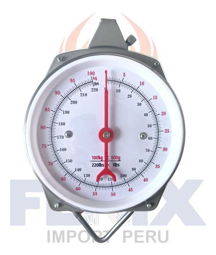Balanza Analógica Colgante Scale Tipo Reloj 500gr - 100kg