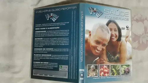 Dvd Globo Repórter Saúde E Nutrição+longevidade+receitas D65